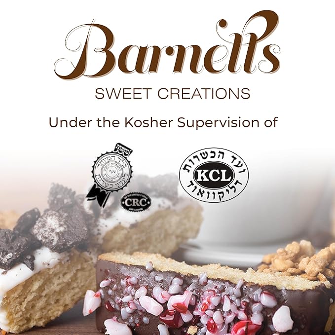 Barnetts Mothers Day Chocolate 24 Biscotti Gift Baskets, Gourmet Cookie Gifts Box for Him and Her Food Baskets Delivery, Candy Basket Ideas for Mother, Mom, Grandmother, Grandma, Wife, Sister, Daughter, Women