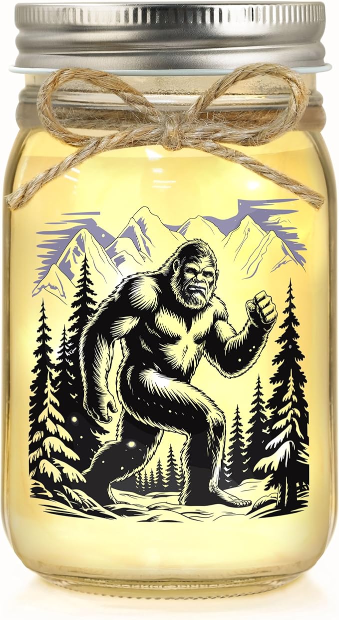 Big Foot Sasquatch Gifts for Men Women Unique Sasquatch Christmas Gifts Bigfoot Decor