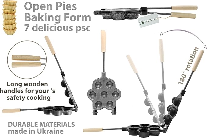 Mini Muffins Open Pies Cookie Maker Non-stick Cookies Pastry