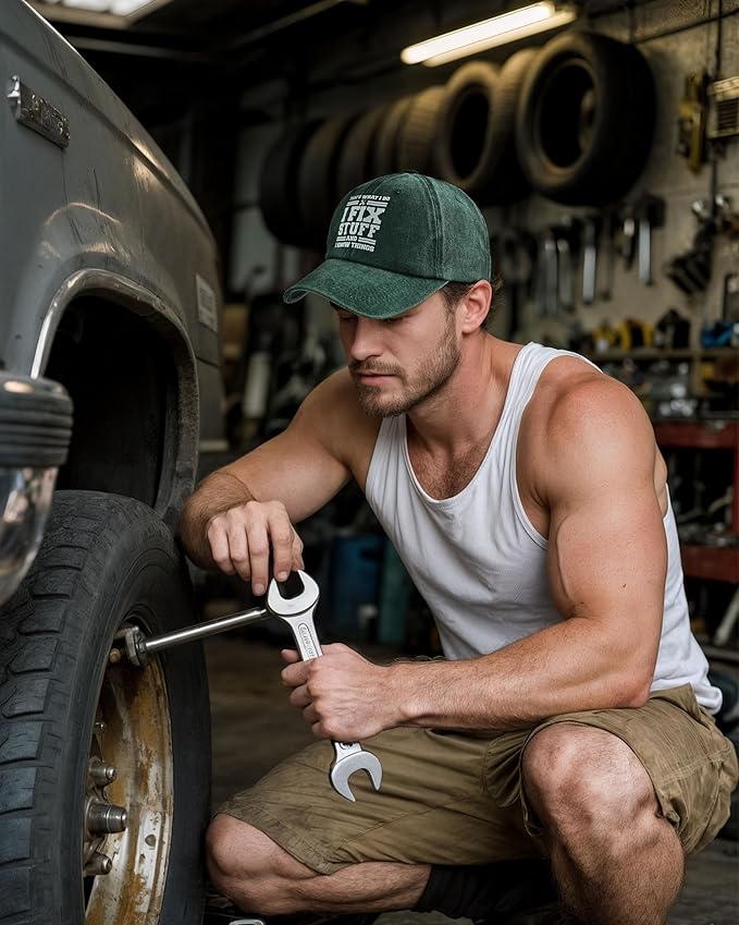 Cotton Baseball Cap Adjustable Mens Gifts Ideas for Birthday