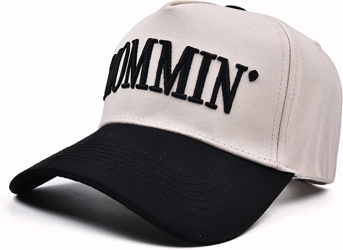 Womens Trucker Hat - with Mommin Embroidery Ponytail Fit - Mothers Day Great Gifts for Mom Wife Stepmom