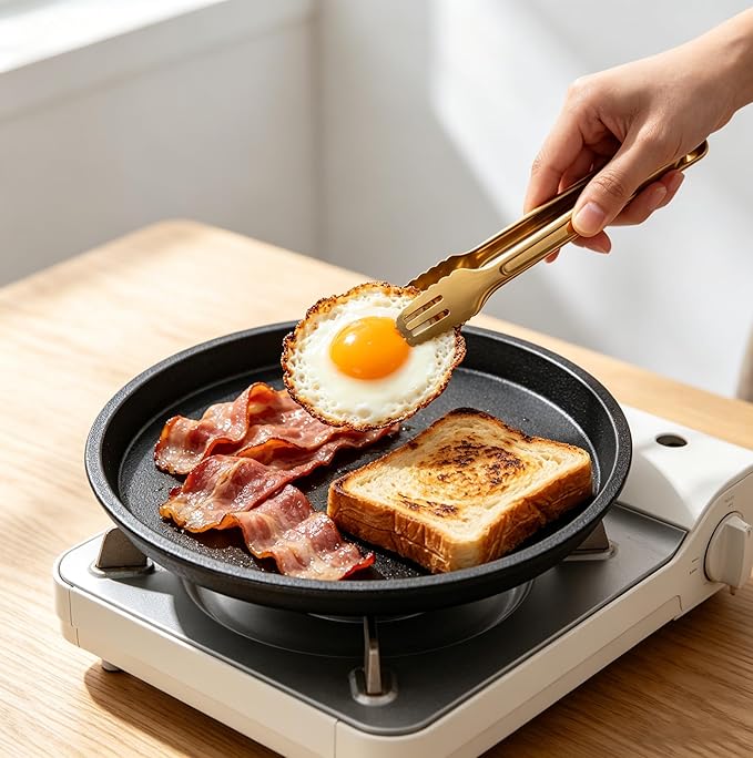 Cast Iron Fajita Plate, Skillet Pan, Steak Platter (11 inch)