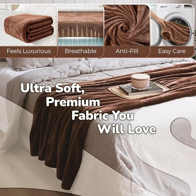 Super Blanky Wearable Blankets for Women, Adult Wearable Blanket Men, Mother's Day Gifts for Her, Wife Birthday Gift Ideas