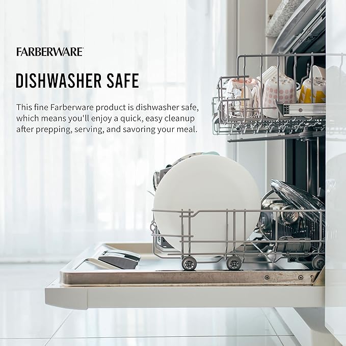 FARBERWARE Extra-Large Plastic Cutting Board, 15x20 Inch Dishwasher-Safe Chopping Board with Juice Groove, Non-Slip Surface, Durable, White