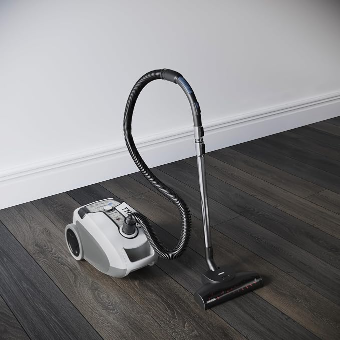 Prolux Tritan Bagged Canister Vacuum Cleaner with Sealed HEPA Filtration, 5-Speed Motor, Best Rated Canister for Pet Hair and Home Cleaning