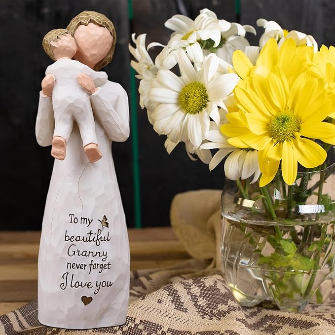 Granny Gifts for Grandma, Gifts for Granny, Gift from Grandkids, Sculpted Hand-Painted Figurine
