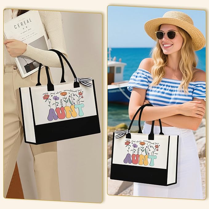 DOGMEM Mothers Day Gifts for Aunt, Best Auntie Gift ideas, Mothers Day Brithday Gift from Niece Nephew Aunt Gifts for Women