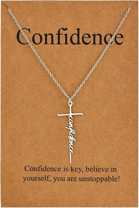 Lcherry Faith Cross Pendant Necklace for Women Religious Christian Jewelry Mother's Day Gifts for Women