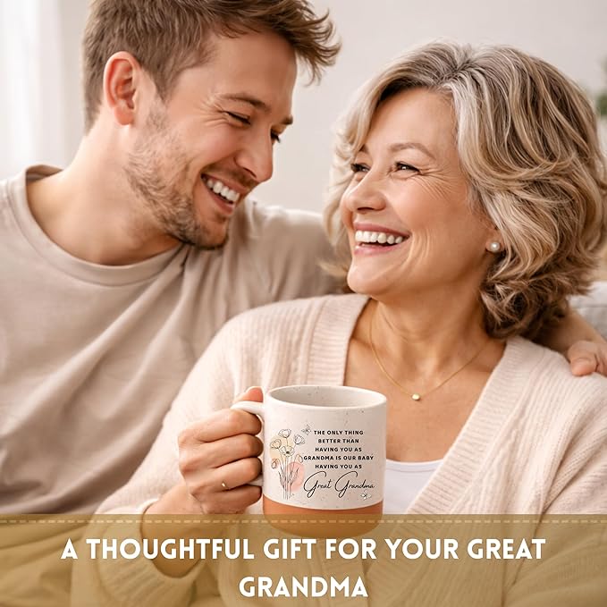 Mothers Day Gifts for Great Grandma, Great Grandma Coffee Mug 13oz, Sentimental Mothers Day Gift for Her, Great Grandmother Gifts