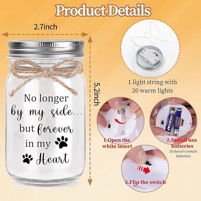 Dog Memorial Gifts for Loss of Dogs Pet Memorial Gifts for Dogs Loss of Dog Sympathy Remembrance Bereavement Gift