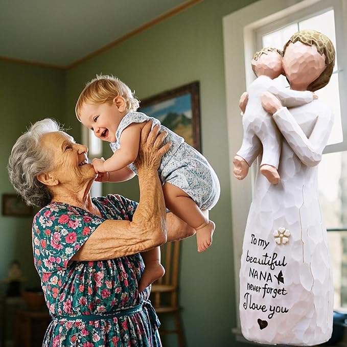 Nana Gifts, Gifts for Nana, Grandma Gift, for Grandma, Sculpted Hand-Painted Figurine