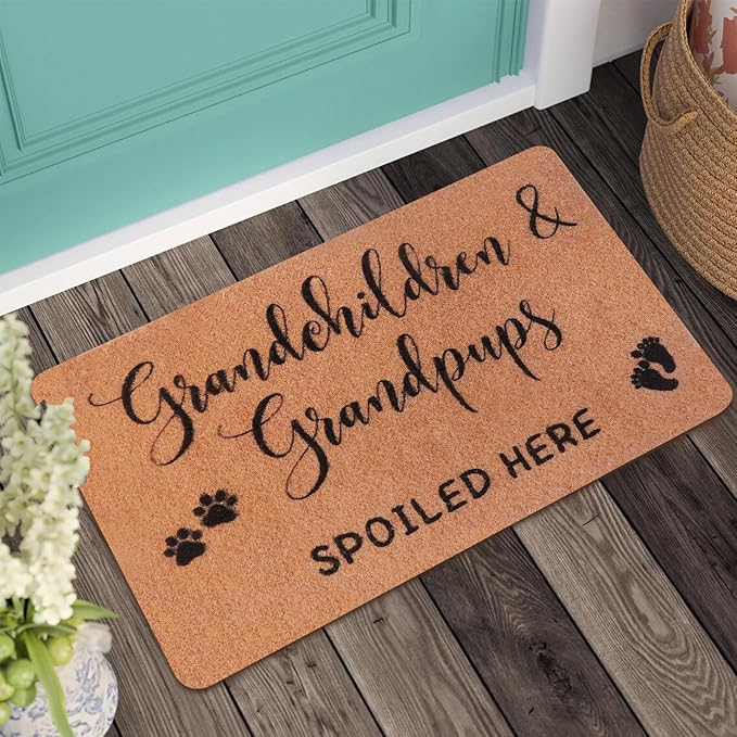 Mothers Day Nana Gifts for Grandma,Grandma Gifts,Gifts for Grandparents,Nana Gifts,Grandma Birthday Gifts,Gigi Mimi Grandma Gifts from Granddaughter Grandchildren Grandson Grankids,Doormats Home Decor
