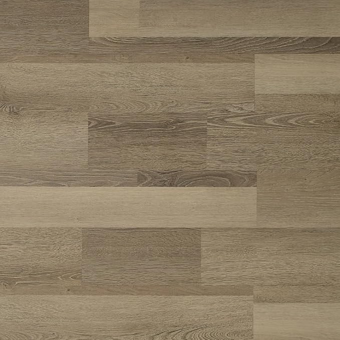 Peel and Stick Wall Panels, Easy Self Adhesive Vinyl Tiles Wall Planks, Farmhouse Wood Grain Shiplap for Kitchen Bedroom Interior WallDecor (12 pcs/18.1 Sq Ft/Box) (Natural Oak)