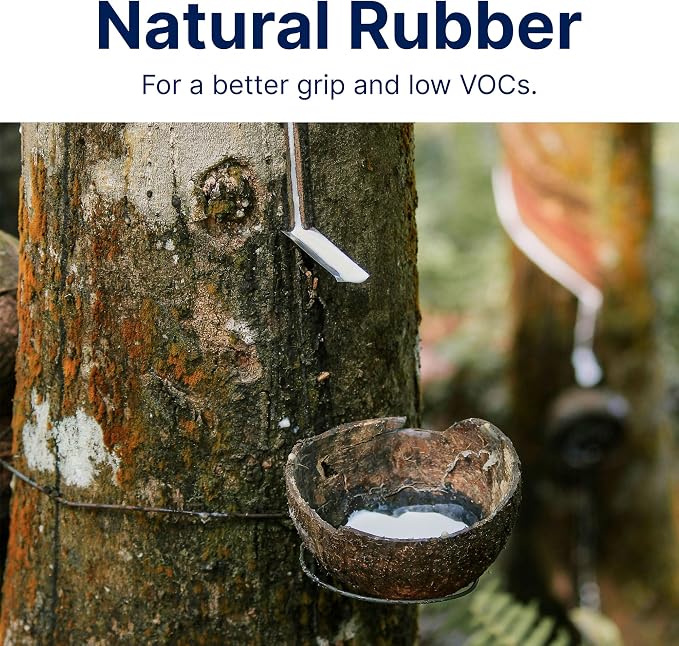 RUGPADUSA - Dual Surface - 9' Round - 1/8" Thick - Felt + Rubber - Non-Slip Backing Rug Pad - Adds Low-Profile Comfort and Protection
