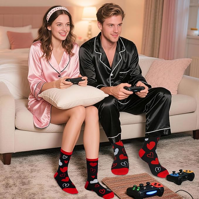 Kelool Do Not Disturb I'm Gaming Socks,Men Gifts for Men Teen Boys Dad Son Kid St Patricks Day Father Mothers Day Socks Gifts