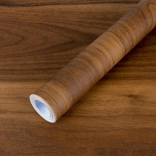 COSNIGHT Wood Grain Contact Paper, Vintage Peel and Stick Wallpaper 15.7''x393'', Removable Natural Matte Wall Paper for Countertops, Cabinets and Drawers