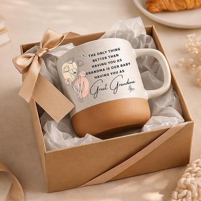 Mothers Day Gifts for Great Grandma, Great Grandma Coffee Mug 13oz, Sentimental Mothers Day Gift for Her, Great Grandmother Gifts