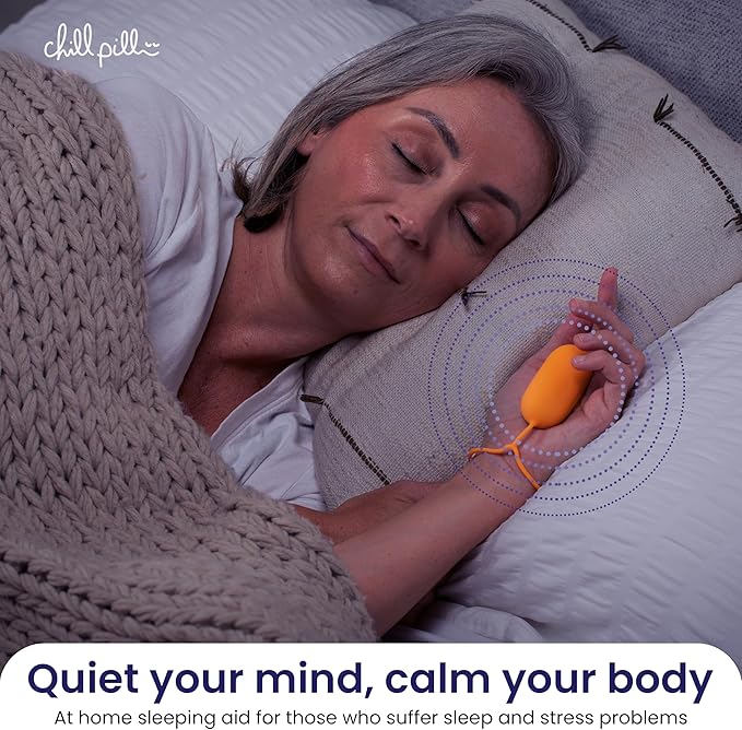 The Chill Pill Sleep Aid Device, Compact Sleep Device for Stress Relief, Panic Attacks and Agitation, Chill Pill Device for Improved Sleep, Mood and Focus - The Original Chill Pill by Mend Your Mental