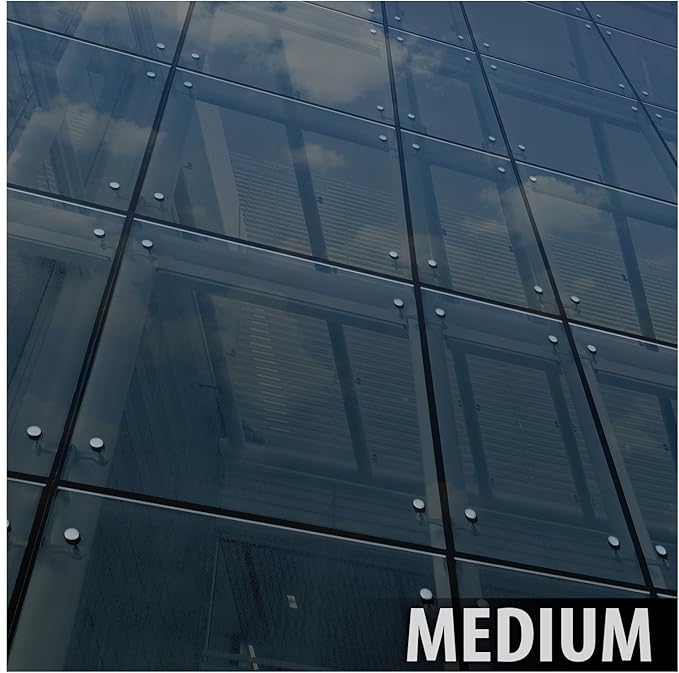 BDF NA35 Window Film Sun Control and Heat Rejection Natural Black 35 (Medium) - 48in X 12ft