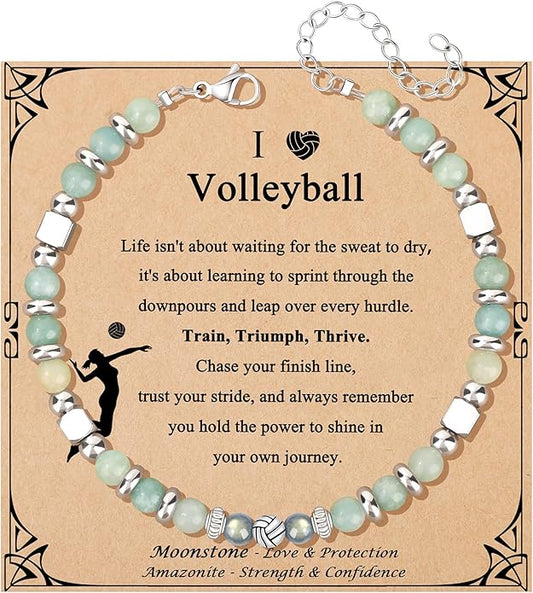 JoycuFF 𝗚𝗶𝗳𝘁𝘀 𝗳𝗼𝗿 𝗪𝗼𝗺𝗲𝗻 𝗠𝗼𝗼𝗻𝘀𝘁𝗼𝗻𝗲 𝗕𝗿𝗮𝗰𝗲𝗹𝗲𝘁 Amazonite Colorful Imperial Jasper Stainless Steel Beads Bracelets, Mothers Day Birthday Christmas Valentines Graduation Gifts