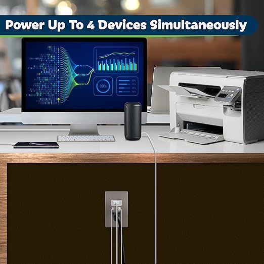 TOPGREENER 2-Port USB Outlet, Type C USB Wall Charger Outlet, 20 Amp TR Receptacle Plug, Charging Power Outlet with USB Ports, Wall Plate Included, UL Listed, TU22036AC-NKWSI, Nickel