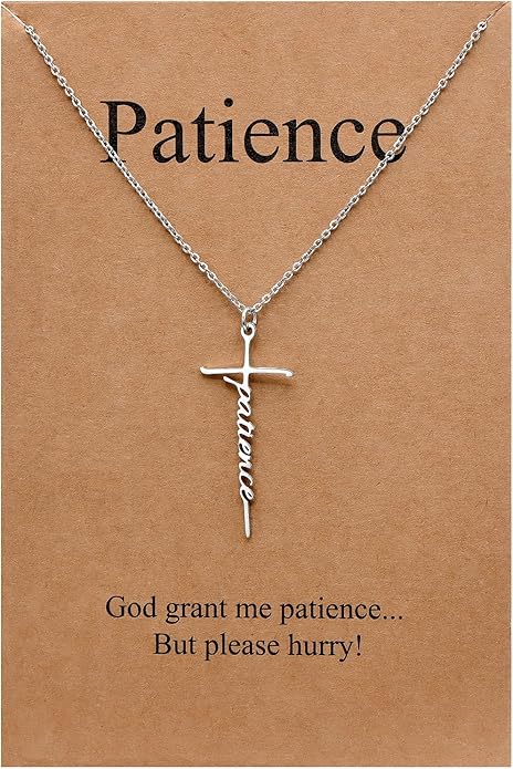 Lcherry Faith Cross Pendant Necklace for Women Religious Christian Jewelry Mother's Day Gifts for Women