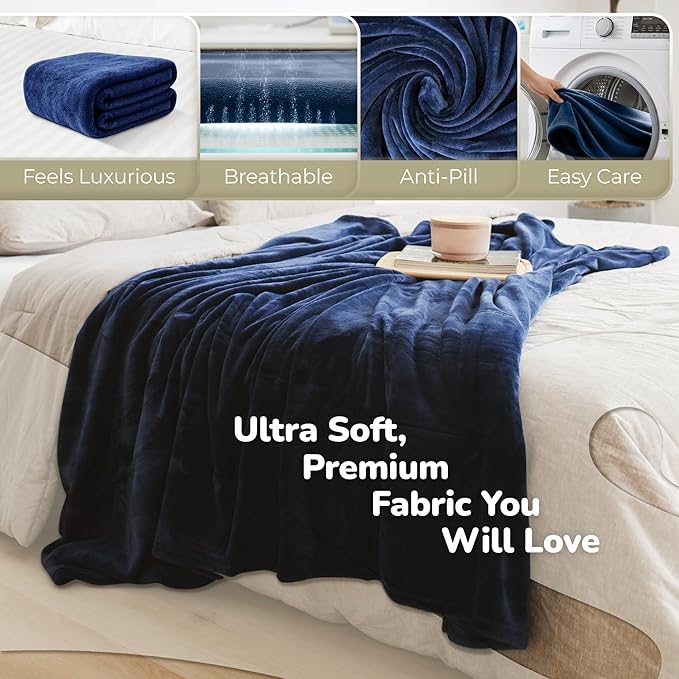 Super Blanky Wearable Blankets for Women, Adult Wearable Blanket Men, Mother's Day Gifts for Her, Wife Birthday Gift Ideas