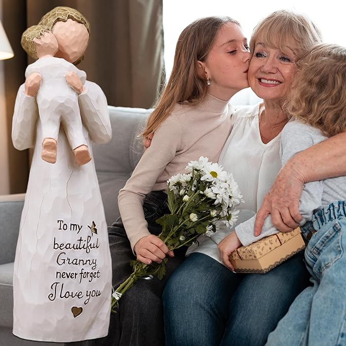 Granny Gifts for Grandma, Gifts for Granny, Gift from Grandkids, Sculpted Hand-Painted Figurine