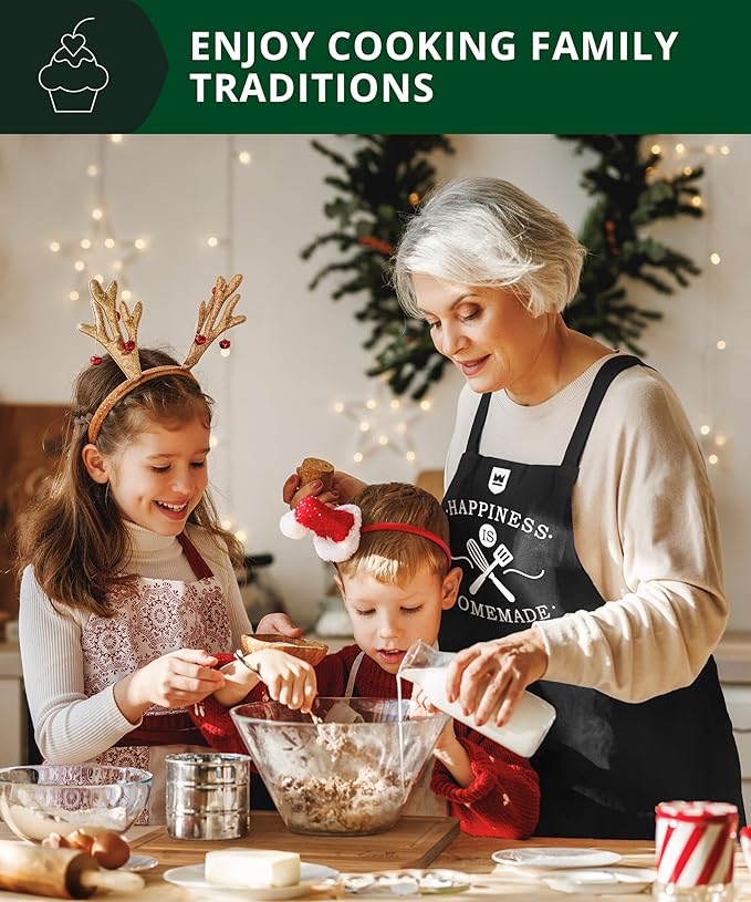 ROYAL CRAFT WOOD Cutting Board Set - Luxurious House Warming Gifts for New Home - Basket for First/New Home Owner with Towel, Apron - Ideal Welcome and Housewarming Presents for Homeowners