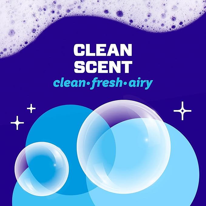 Mr. Clean Magic Eraser Foaming Sponge, Kitchen Grease Eraser, Dawn Cleaning Power, Oven Cleaner, Clean Scent, 6ct