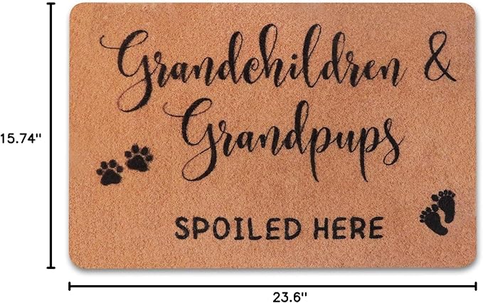 Mothers Day Nana Gifts for Grandma,Grandma Gifts,Gifts for Grandparents,Nana Gifts,Grandma Birthday Gifts,Gigi Mimi Grandma Gifts from Granddaughter Grandchildren Grandson Grankids,Doormats Home Decor
