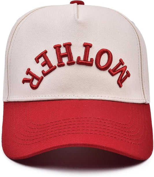Womens Trucker Hat - with Mommin Embroidery Ponytail Fit - Mothers Day Great Gifts for Mom Wife Stepmom