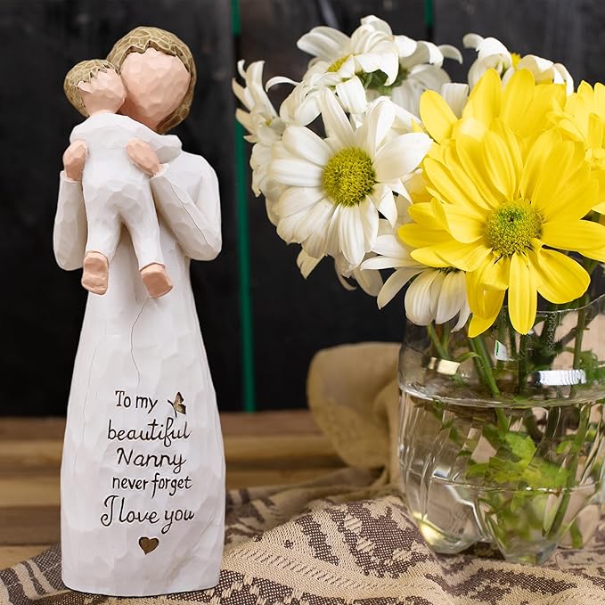 Nanny Gifts for Grandma, Gifts for Nanny, Gift from Grandkids, Sculpted Hand-Painted Figurine