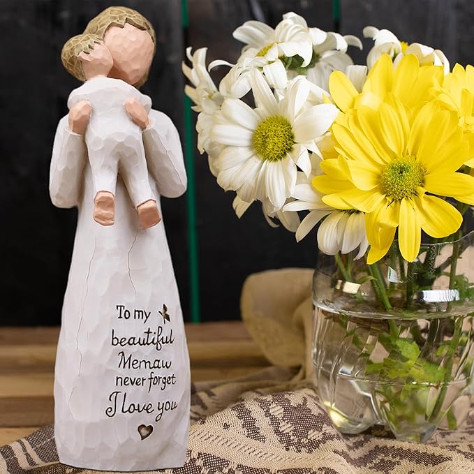 Memaw Gifts for Grandma, Gifts for Memaw, Meemaw Gift for Grandmother, Sculpted Hand-Painted Figurine