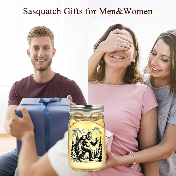 Big Foot Sasquatch Gifts for Men Women Unique Sasquatch Christmas Gifts Bigfoot Decor