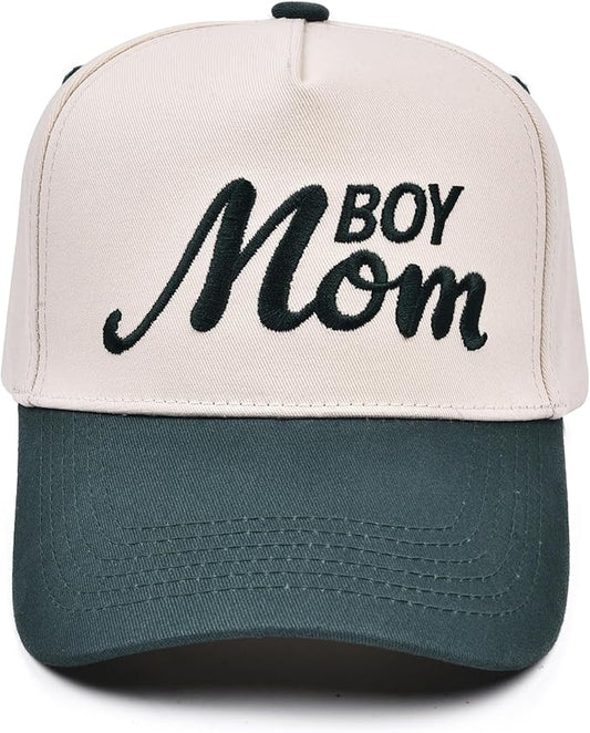 Womens Trucker Hat - with Mommin Embroidery Ponytail Fit - Mothers Day Great Gifts for Mom Wife Stepmom