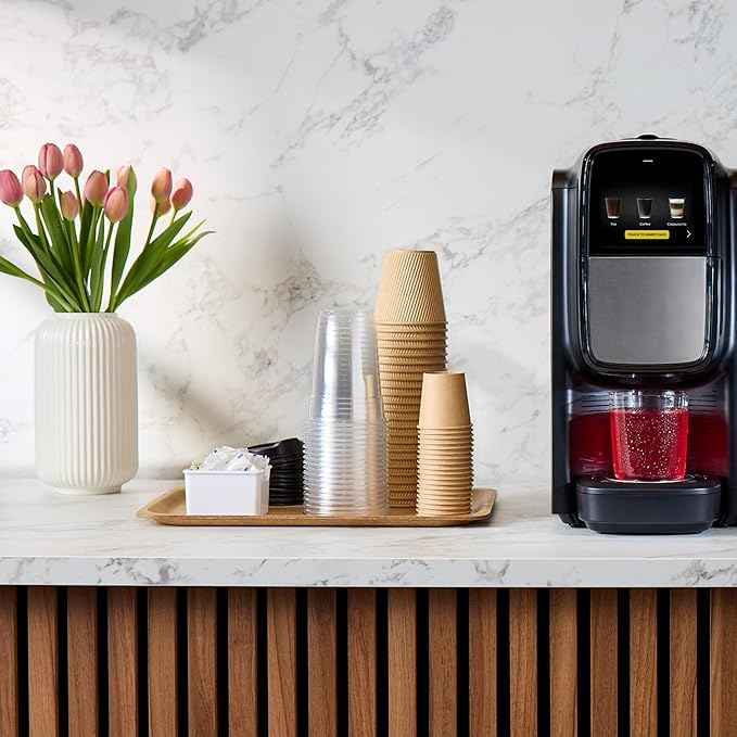 Flavia Creation 300 Brewer, Makes Coffee, Lattes, Tea, and other Hot or Cold Beverages with Single-Serve Freshpacks, Multiple Brew Sizes