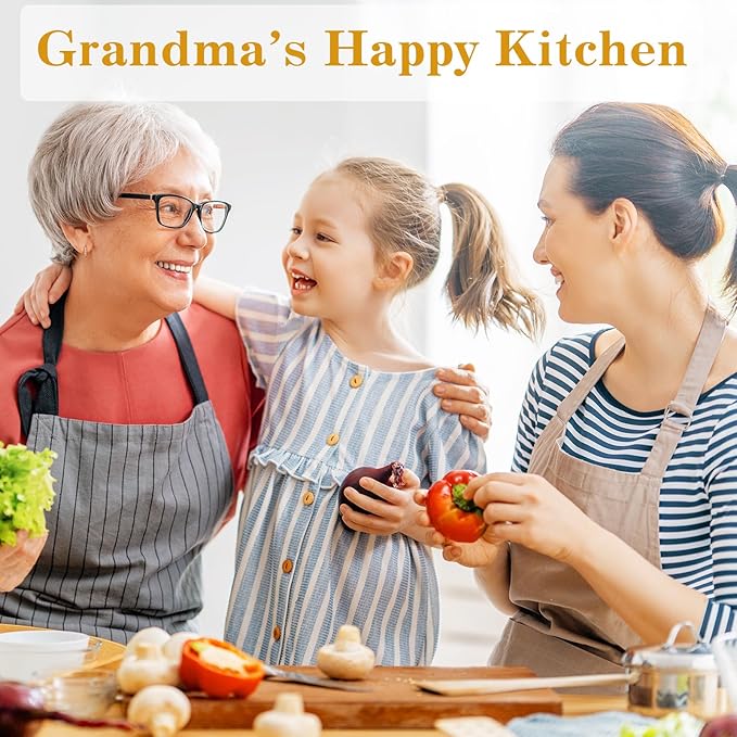 Grandma Gifts, Grandma Mothers Day Gift, Unique Grandma's Cutting Board, Best Christmas Birthday Gifts for Grandmother Nana Granny from Granddaughter Grandson