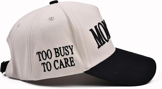 Womens Trucker Hat - with Mommin Embroidery Ponytail Fit - Mothers Day Great Gifts for Mom Wife Stepmom