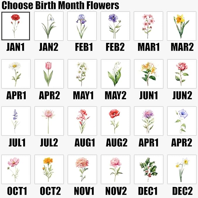 LOVELYPOD Custom Mom Daughter Birth Flower Mug, To My Daughter The Only Thing Better Than Being Your Mother Coffee Mug, Mothers Day Gift for Daughters, First Mothers Day Gift, New Mom Gifts