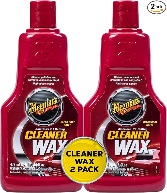 Meguiar's Cleaner Wax | 16 Oz Bottle | Pack of 2
