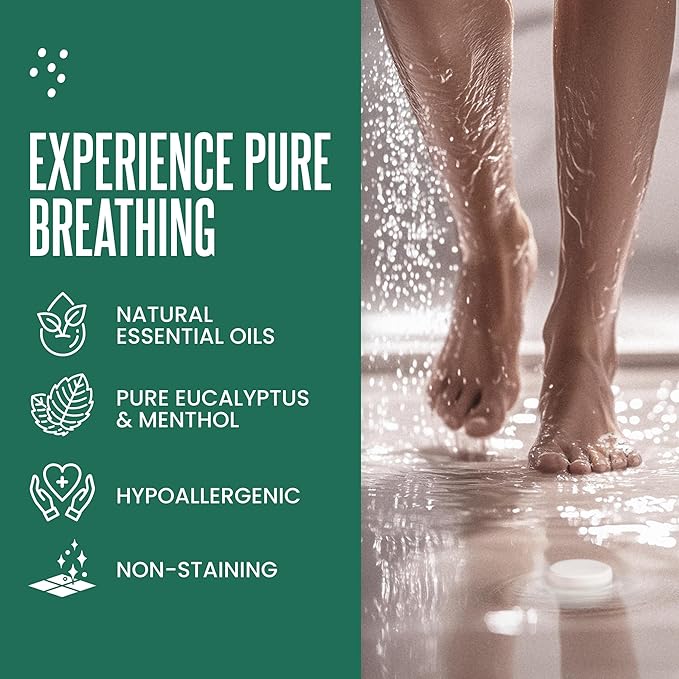 Cleverfy Eucalyptus Shower Steamers Aromatherapy - Mothers Day Gifts for Mom, Wife from Husband, Grandma, Daughter and Sister - Birthday Gifts for Women, Mom, Teens, Girlfriend and Her - 18 Tablets