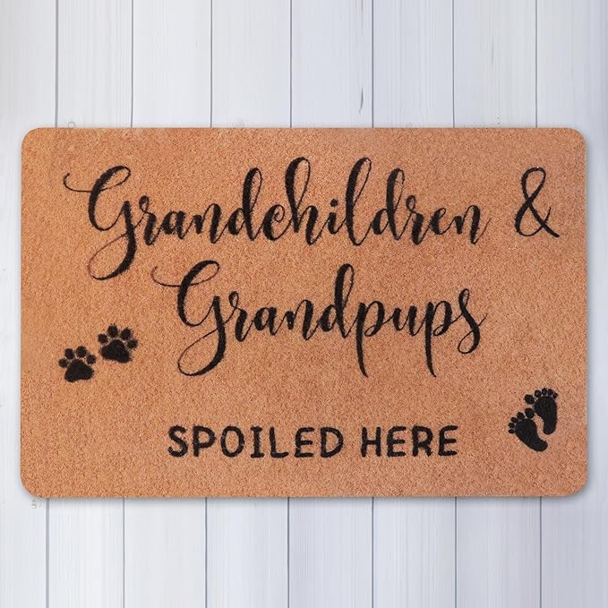 Mothers Day Nana Gifts for Grandma,Grandma Gifts,Gifts for Grandparents,Nana Gifts,Grandma Birthday Gifts,Gigi Mimi Grandma Gifts from Granddaughter Grandchildren Grandson Grankids,Doormats Home Decor