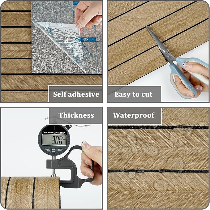 3D Brown Wood Panels for Walls 118" x 11.8" Acoustic Slat Wall Paneling Peel and Stick Wood Panels Self Adhesive Flexible Wooden Slat Wallpaper for Bedroom Living Room Wall Decor Ceiling