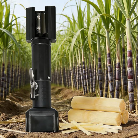 Electric Sugarcane Peeling Machine, Automatic Sugar Cane Peeler with Abs Shell, Portable Handheld Sugarcane Cutter & Peeler Tool for Home Kitchen, Black