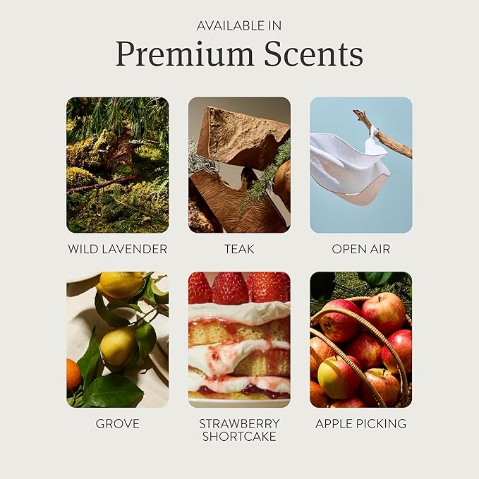 Drift Home Scent Diffuser Refills – Long-Lasting Aromatherapy Diffuser Refill – Clean Fragrance for Home – Pet-Safe – Odor Eliminator for Room, Office & Bathroom – Apple Picking