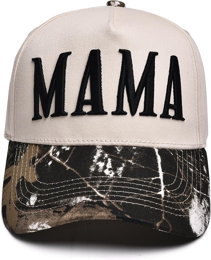 Womens Trucker Hat - with Mommin Embroidery Ponytail Fit - Mothers Day Great Gifts for Mom Wife Stepmom