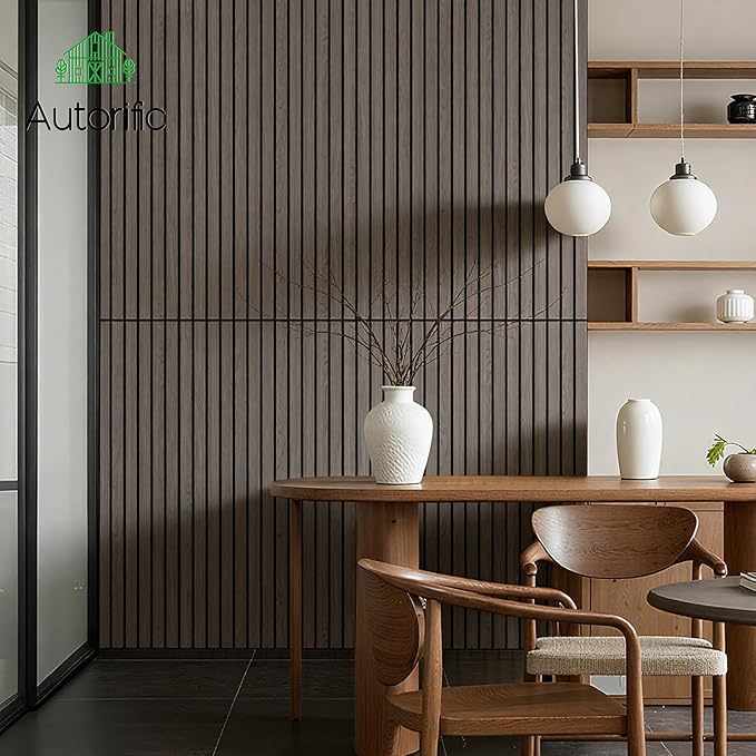 10 Pack Acoustic Panel, 47.2”x23.6” Acoustic Panels for Wall, Decorative Large Acoustic Panels with Wood Finish, for Office,Home Theater,Studio,Living Room, Walnut