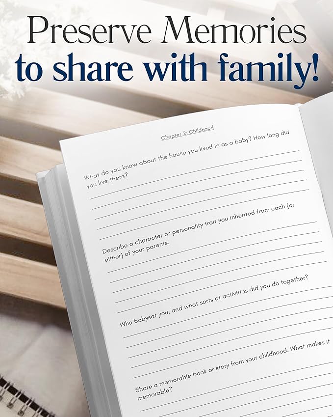 Pop Pop's Life Story Journal (Hardcover): A Meaningful Keepsake for Pop Pop to Share His Journey and Memories, Book with 250+ Prompt Questions, Sentimental Gifts for Father's Day, Birthday & Christmas