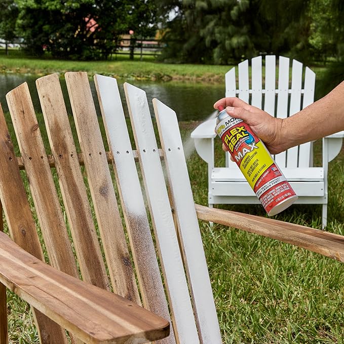 Flex Seal MAX, 17 oz, 1-Pack, Clear, Stop Leaks Instantly, Waterproof Rubber Spray On Sealant Coating, Perfect for Gutters, Wood, RV, Campers, Roof Repair, Skylights, Windows, and More